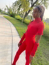 Image 4 of Lets Have Six Sleeves (Red Sleeves).