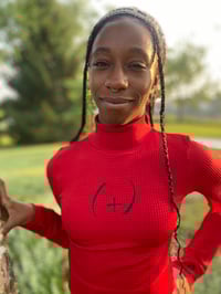 Image 2 of Lets Have Six (Red Tank Top & Sleeves).