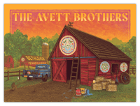 The Avett Brothers - 8/2/25 Bethlehem, PA - Paper Poster