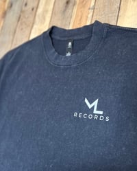 Image 2 of Moth Lake Records Stone Wash Pocket Logo Tee