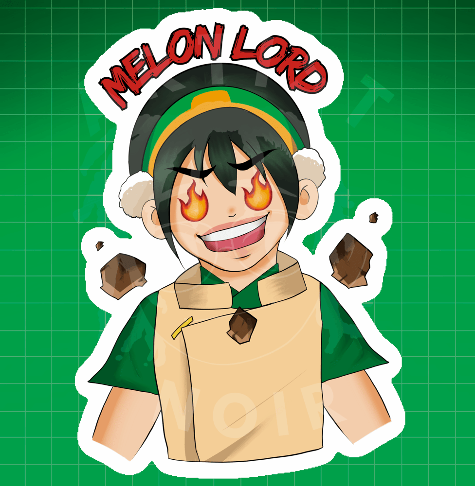 Image of Melon Lord sticker 