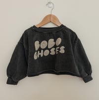Bobo Choses cropped sweatshirt size 4-5