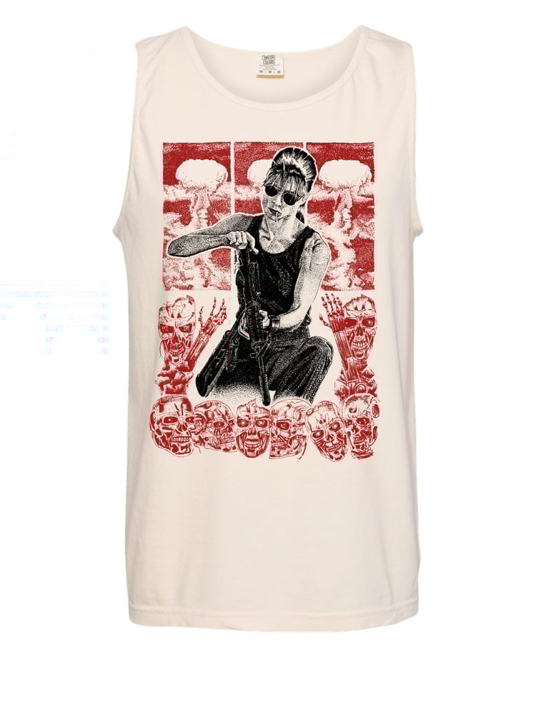 Image of SARAH CONNOR - IVORY TANK