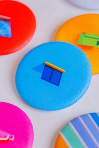 Image 3 of Fabric Pin Badge: Aperture Brought Me Here