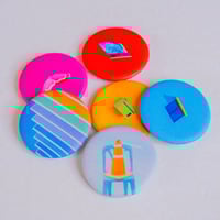 Image 1 of Fabric Pin Badge: Aperture Brought Me Here