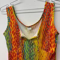 Image 2 of 90s printed a-line dress
