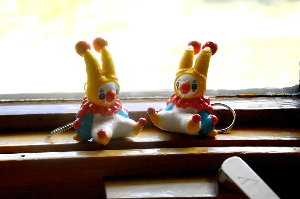 Image of Cute little clown keychain !