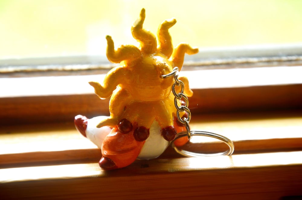 Image of Cute sun clown keychain!