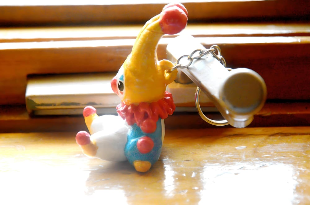 Image of Cute little clown keychain !