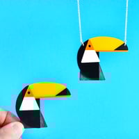 Image 1 of Toucan Brooch or Necklace