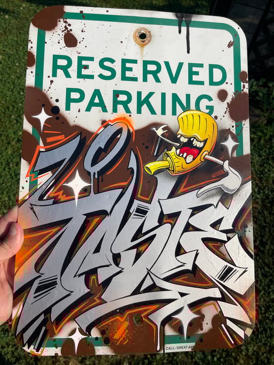 Image of No parking sign