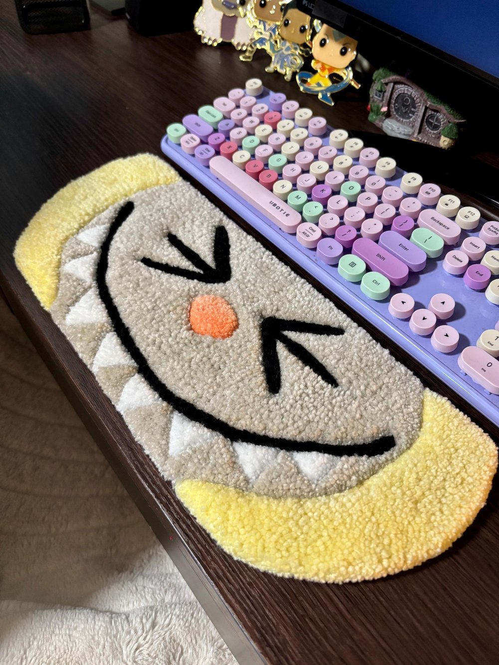 Image of "Sisi" Labubu Desk Rug