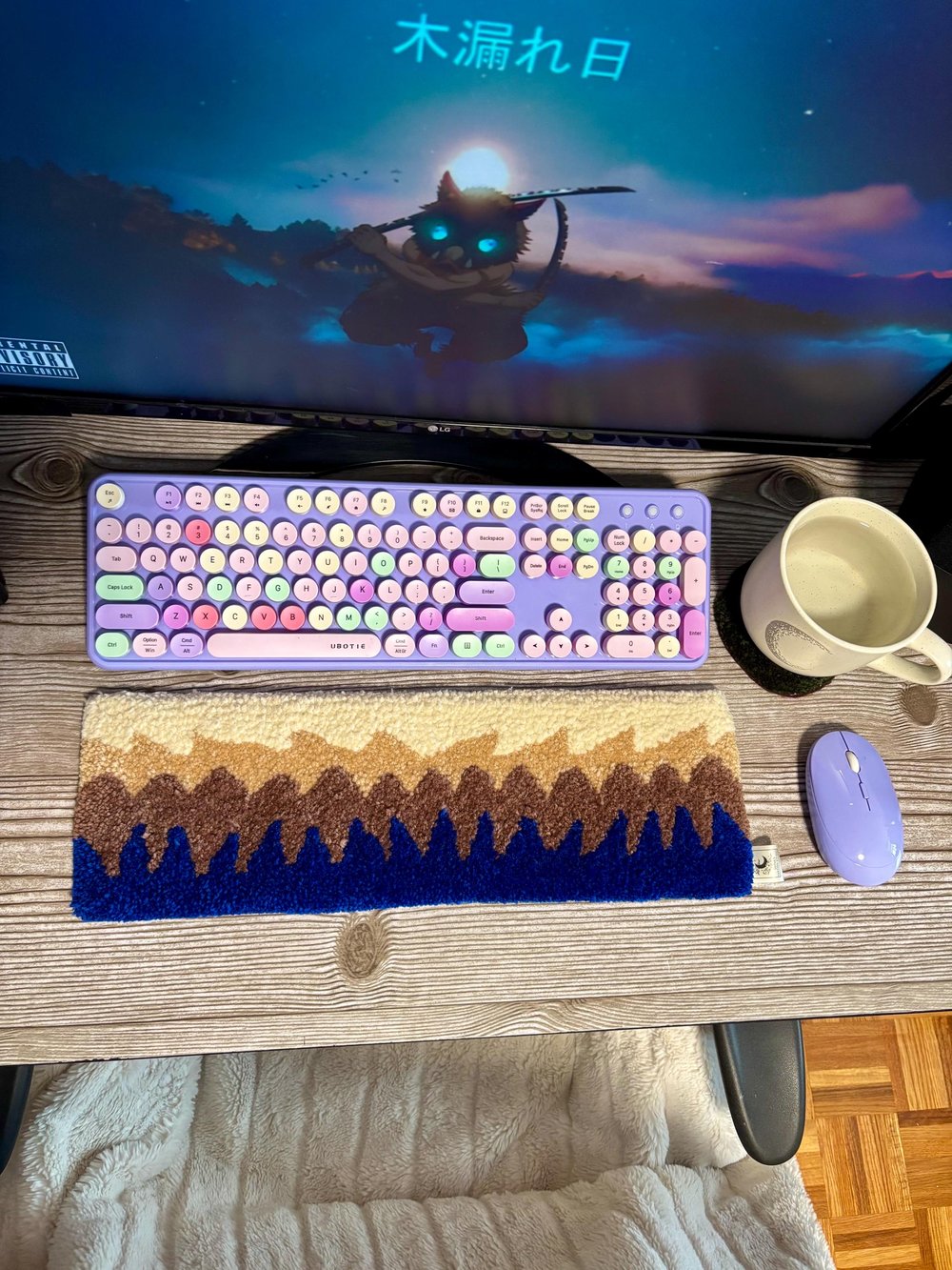 Image of Inosuke Hashibira Desk Rug