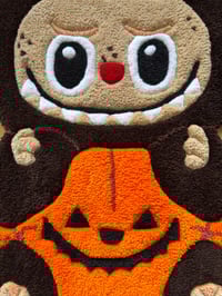 Image 5 of Sitting Pumpkin Labubu Accent Rug