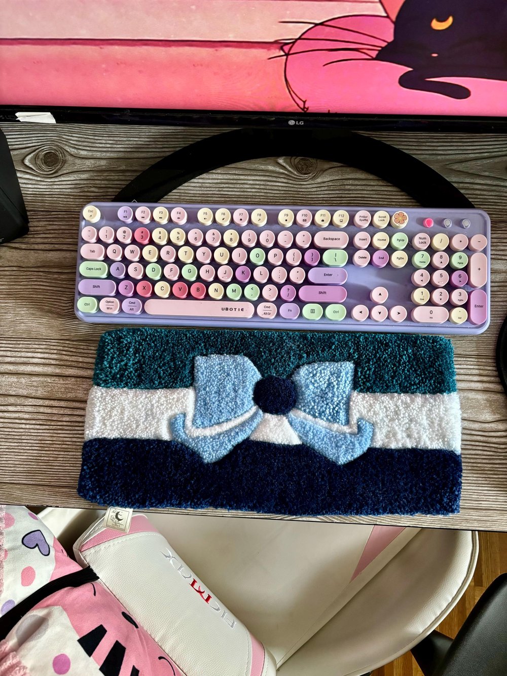 Image of Mercury Girl Warrior Desk Rug