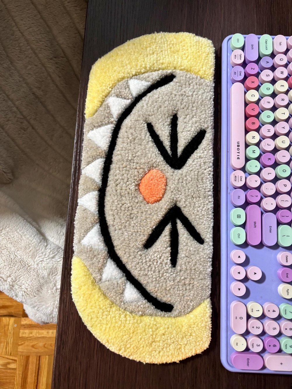 Image of "Sisi" Labubu Desk Rug