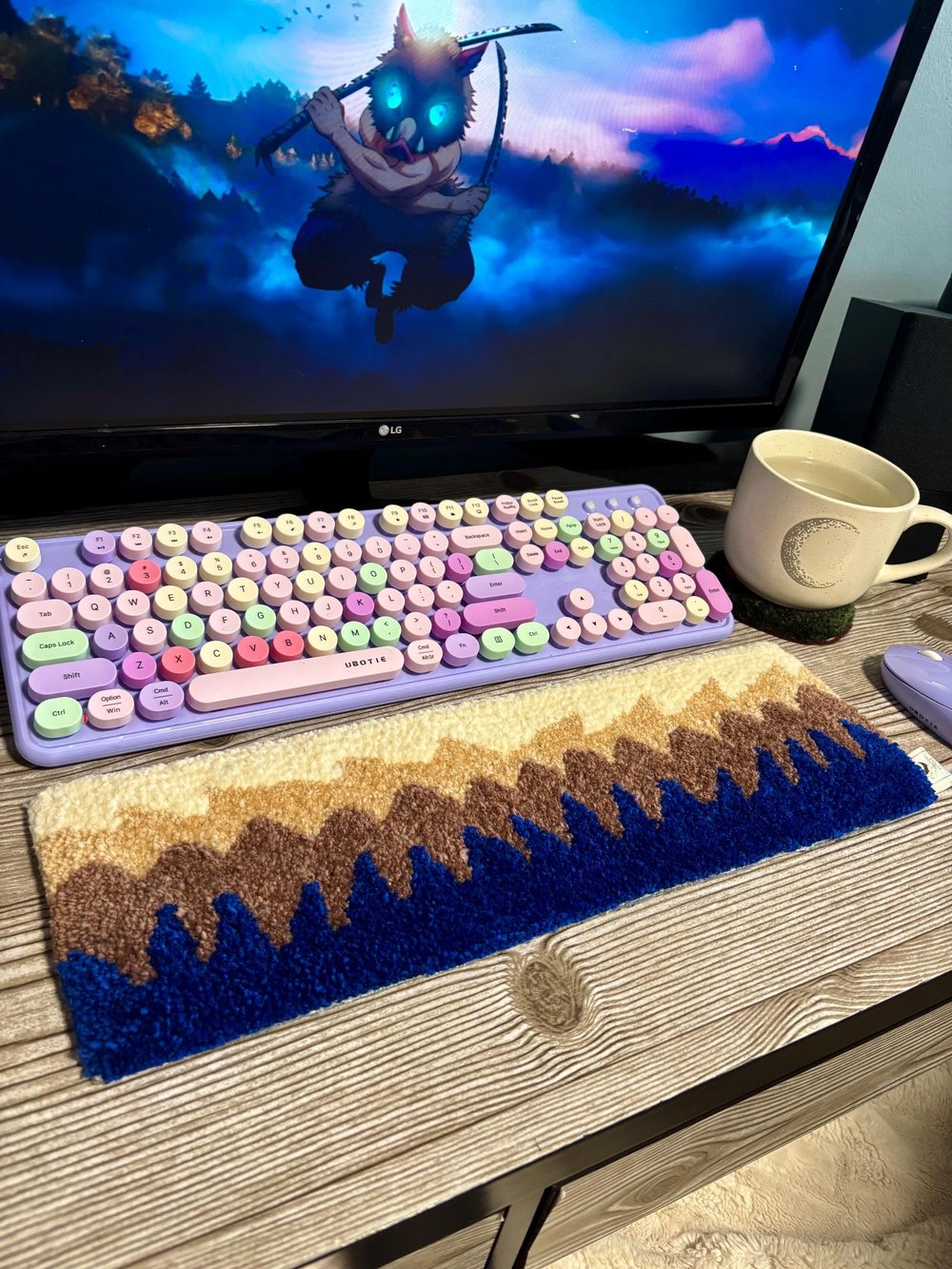 Image of Inosuke Hashibira Desk Rug