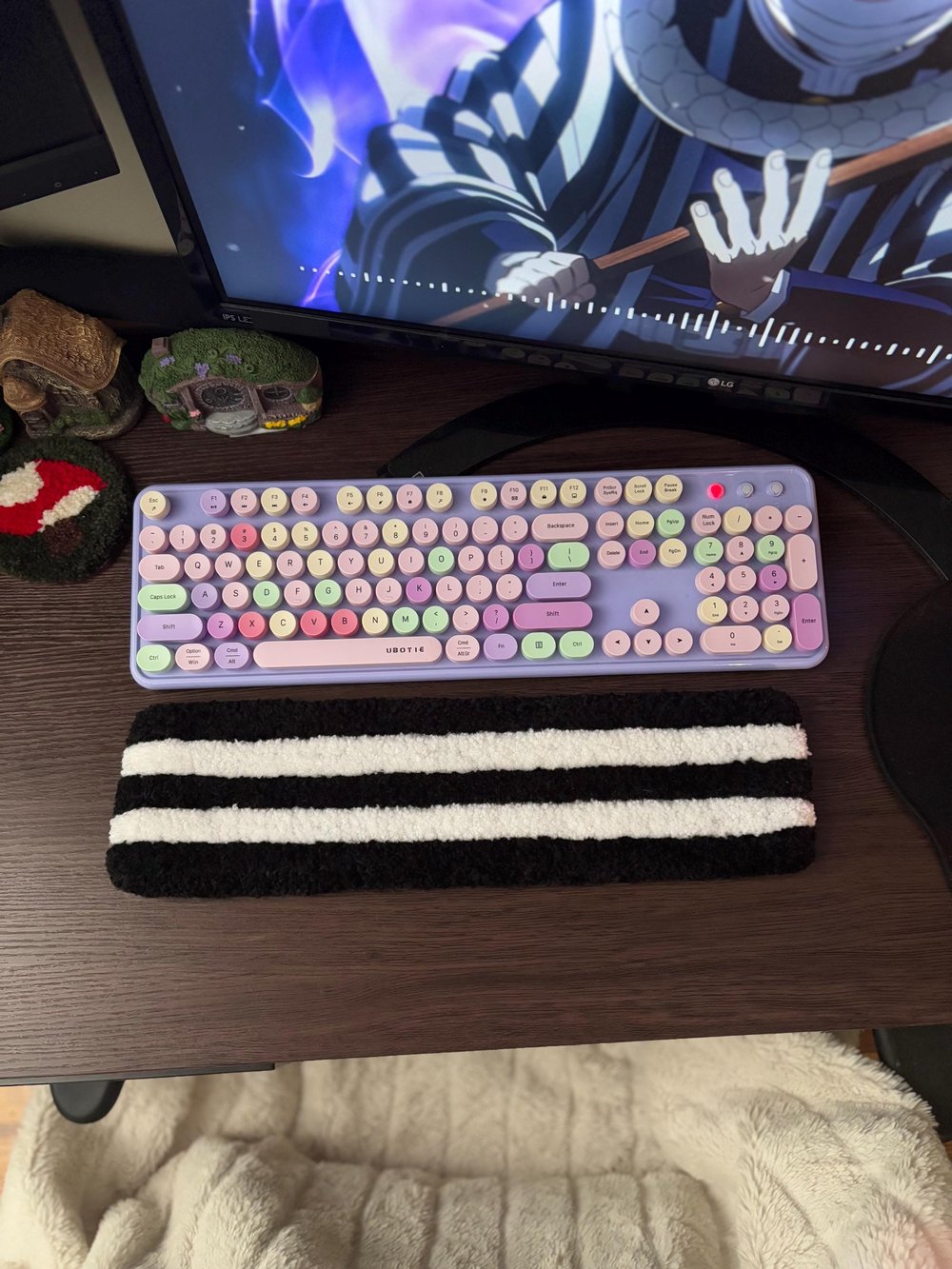 Image of Obanai Iguro Desk Rug