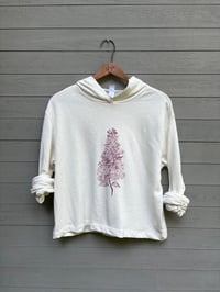 Image of Lilac Cropped Hoodie