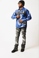 Image 3 of Royal Blue Leather 