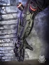 progenitor v1 black SINGLE arm augmentation - Cyberpunk steampunk light up LED gauntlets