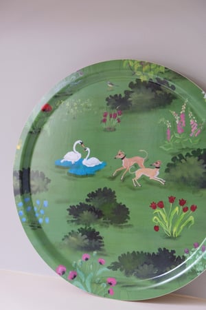 Image of Bucolic Large Round Tray