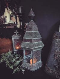 Image 1 of Big glass lantern 