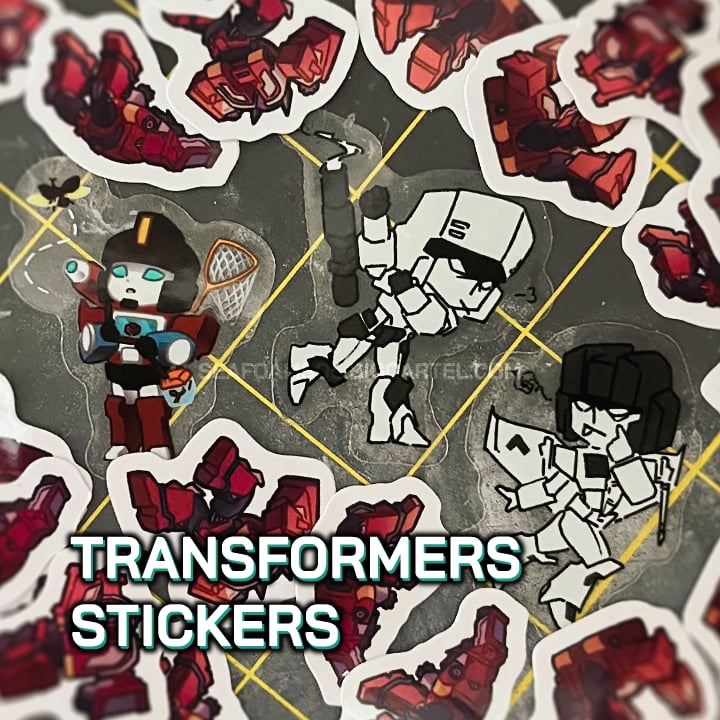 Transformers Stickers | Tidepool Finds