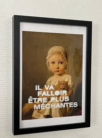 Image 2 of Tableau IL VA FALLOIR ÊTRE PLUS MÉCHANTES…