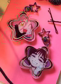 Image 1 of Alien Stage Silver Stamp Keychains