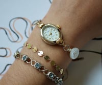 Image 4 of yellow button watch