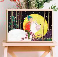 Image 4 of Seasonal Art Print / Un paseo por las estaciones laminas ilustradas