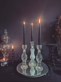 Image 1 of Perfume bottle candle sticks 
