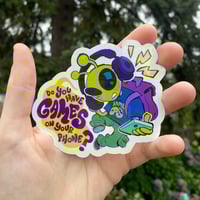 Image 2 of Alien Boy Sticker