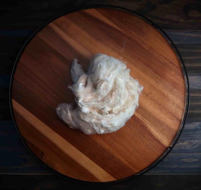 Mulberry Silk Noil Blending Fibers