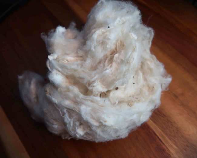 Mulberry Silk Noil Blending Fibers