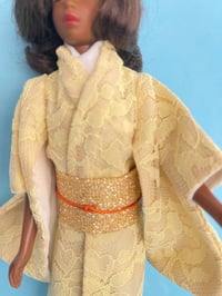 Image 3 of Francie  - Vintage Lace and Lame Kimono