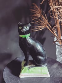 Image 2 of Black Staffordshire cat