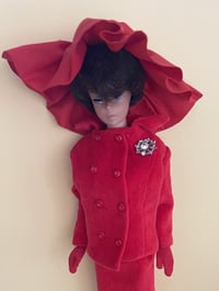 Image 3 of Barbie in Red - Red Suit, Red Hat, Red Gloves, Red Shoes