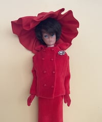 Image 5 of Barbie in Red - Red Suit, Red Hat, Red Gloves, Red Shoes