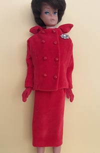 Image 4 of Barbie in Red - Red Suit, Red Hat, Red Gloves, Red Shoes