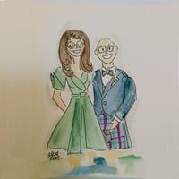 Image 4 of Custom Character Illustration 7x5"