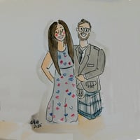 Image 5 of Custom Character Illustration 7x5"