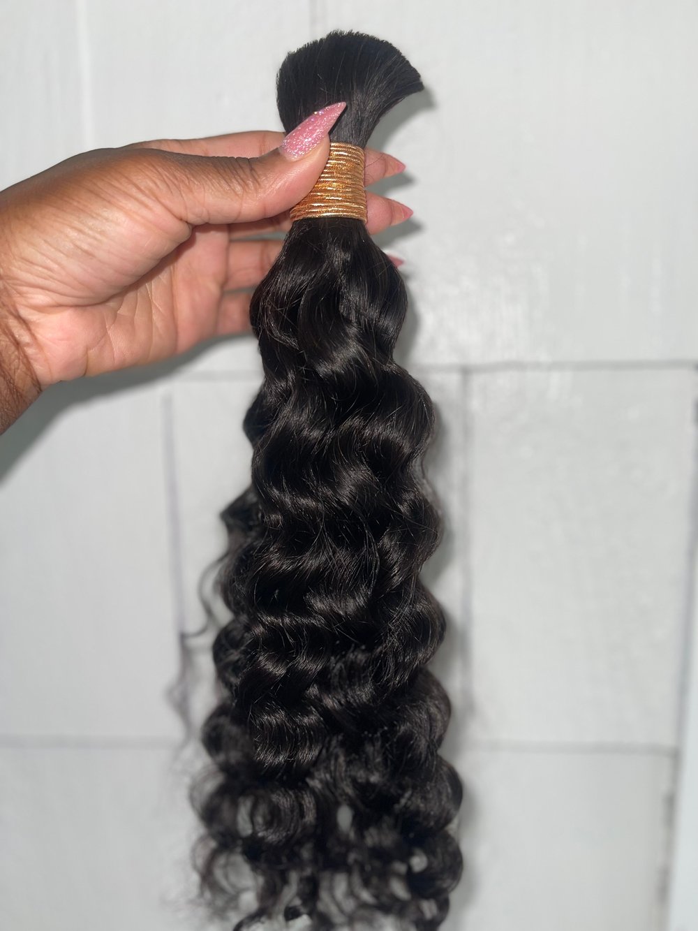 Image of Latin Wave Bulk Human Braiding Hair