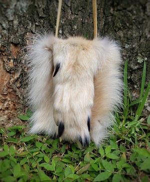 Image of Grey Wolf Paw Bag