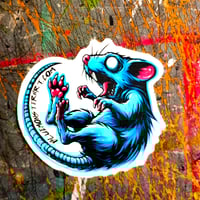 Image 1 of 'Squealzor' The Blue Mistake Sticker
