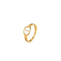 Image 2 of 18K Gold Plated Titanium Ring