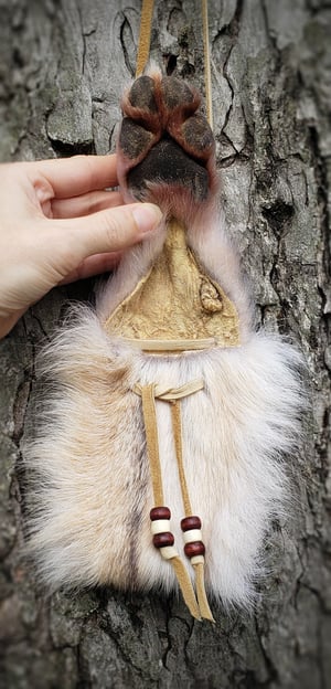 Image of Grey Wolf Paw Bag