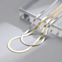 Image 1 of 18K Gold Plated  Herringbone Necklace