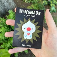 Image 5 of Handmade Clay Ghost Pin